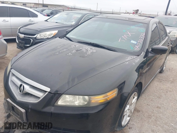 2004 Acura TL with VIN 19UUA66254A070332, listed as a IAAI auction lot 41627703 with 207,626 mi miles. Bid and sale history available at carsss.com. Image 6.