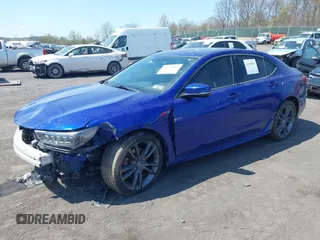 2018 Acura TLX w/A-SPEC Pkg with VIN 19UUB3F65JA006107, listed as a IAAI auction lot 42105820 with 129,268 mi miles and . Bid and sale history available at DreamBid. Image 17.