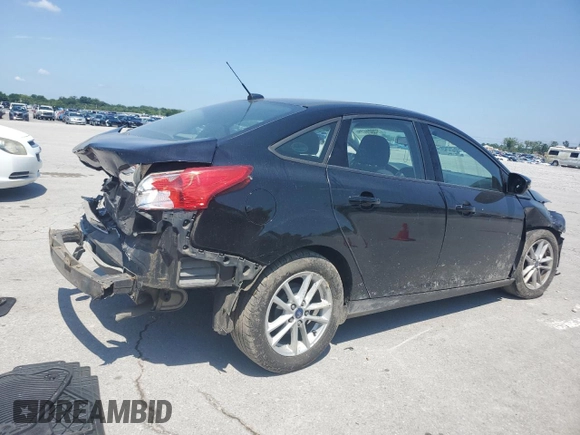 2017 Ford Focus SE with VIN 1FADP3F28HL283237, listed as a Copart auction lot 62021405 with 95,824 mi miles and Salvage title. Bid and sale history available at DreamBid. Image 3.