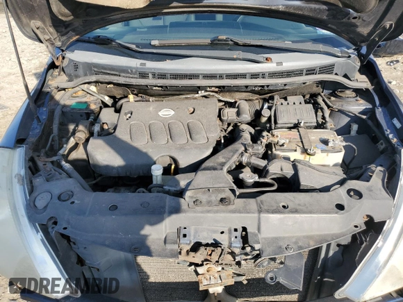 2007 Nissan Versa 1.8 S with VIN 3N1BC13EX7L418854, listed as a Copart auction lot 50765145 with 334,472 mi miles and Salvage Title. Bid and sale history available at carsss.com. Image 11.
