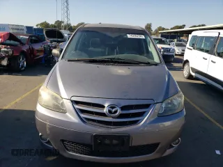2004 Mazda MPV LX with VIN JM3LW28AX40506050, listed as a Copart auction lot 74335234 with 211,708 mi miles and Salvage Title. Bid and sale history available at carsss.com. Image 5.