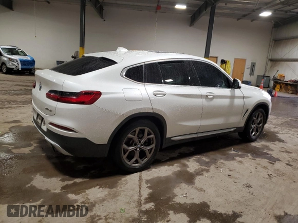 2020 BMW X4 xDrive30i with VIN 5UX2V1C0XLLZ32784, listed as a Copart auction lot 83619664 with Not provided miles and Salvage title. Bid and sale history available at DreamBid. Image 3.