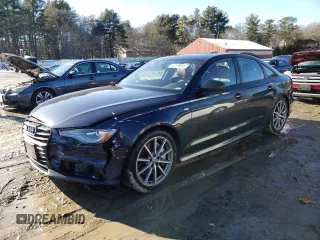 2018 Audi A6 Premium with VIN WAUF8AFC9JN093032, listed as a Copart auction lot 46118955 with 55,713 mi miles and Salvage Title. Bid and sale history available at carsss.com. Image 1.