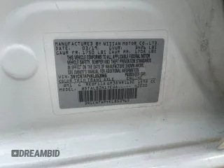 2019 Nissan Versa SV z VIN 3N1CN7AP4KL853965, wystawiony jako Copart lot #56391665 z przebiegiem 118 394 mil mil oraz Czysty tytuł • Clean title. Historia ofert i sprzedaży dostępna na DreamBid. Obrazek 10.