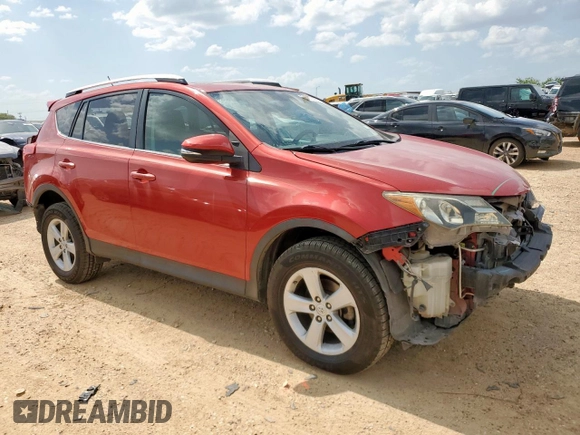 2013 Toyota RAV4 XLE with VIN 2T3WFREV0DW036838, listed as a Copart auction lot 61827295 with 142,229 mi miles and Salvage title. Bid and sale history available at DreamBid. Image 4.