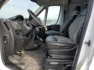 2017 Ram ProMaster Cargo with VIN 3C6TRVDG6HE526134, listed as a Copart auction lot 47312225 with 186,611 mi miles and Salvage Title. Bid and sale history available at carsss.com. Image 7.