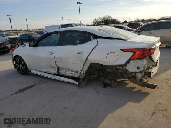 2018 Nissan Maxima S with VIN 1N4AA6AP3JC395054, listed as a Copart auction lot 47138095 with 132,069 mi miles and Salvage Title. Bid and sale history available at DreamBid. Image 2.