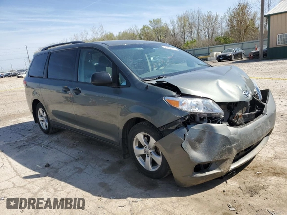 2014 Toyota Sienna L z VIN 5TDZK3DC2ES418247, wystawiony jako Copart lot #53362315 z przebiegiem 165 120 mil mil oraz Szkoda całkowita • Salvage title. Historia ofert i sprzedaży dostępna na DreamBid. Obrazek 4.