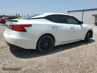 2017 Nissan Maxima SR with VIN 1N4AA6AP9HC435423, listed as a Copart auction lot 51864575 with 0 mi miles and Salvage Title. Bid and sale history available at carsss.com. Image 3.