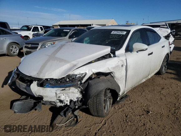 2015 Lexus IS 350 with VIN JTHCE1D25F5008637, listed as a Copart auction lot 87284284 with 95,713 mi miles and Salvage Title. Bid and sale history available at DreamBid. Image 1.