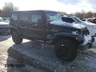 2010 Jeep Wrangler Unlimited Sahara with VIN 1J4BA5H10AL122366, listed as a Copart auction lot 44161285 with 155,108 mi miles and Salvage Title. Bid and sale history available at carsss.com. Image 4.