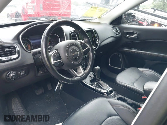 2020 Jeep Compass Limited with VIN 3C4NJDCB4LT155374, listed as a IAAI auction lot 42437611 with 43,867 mi miles and . Bid and sale history available at DreamBid. Image 5.