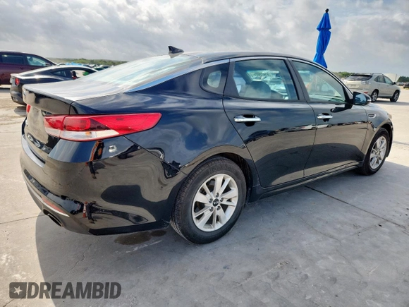 2017 Kia Optima LX with VIN 5XXGT4L39HG159273, listed as a Copart auction lot 61672025 with 134,171 mi miles and Clean title. Bid and sale history available at DreamBid. Image 3.
