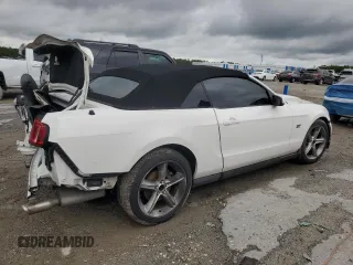 2010 Ford Mustang GT with VIN 1ZVBP8FH6A5158120, listed as a Copart auction lot 56406595 with 114,341 mi miles and Salvage title. Bid and sale history available at DreamBid. Image 3.