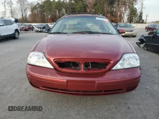 2001 Mercury Sable LS Premium with VIN 1MEHM59S91A635138, listed as a Copart auction lot 84674814 with 170,559 mi miles and Salvage Title. Bid and sale history available at DreamBid. Image 5.