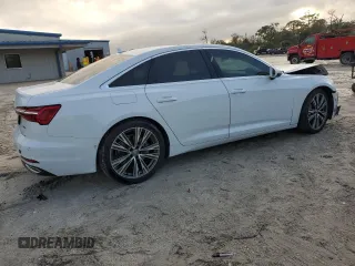 2020 Audi A6 Premium Plus with VIN WAUE8AF21LN072746, listed as a Copart auction lot 86629184 with 65,885 mi miles and Non Repairable. Bid and sale history available at carsss.com. Image 3.