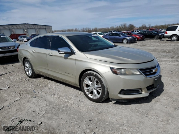 2014 Chevrolet Impala LT with VIN 2G1125S3XE9138105, listed as a Copart auction lot 50431825 with 432,465 mi miles and Salvage Title. Bid and sale history available at carsss.com. Image 4.
