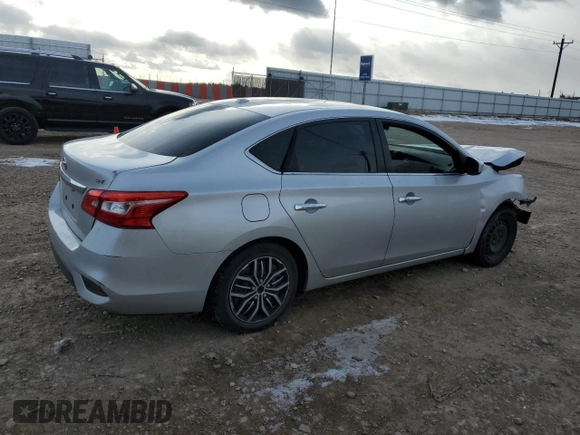 2017 Nissan Sentra S with VIN 3N1AB7AP0HY312701, listed as a Copart auction lot 83956614 with 189,954 mi miles and Salvage Title. Bid and sale history available at DreamBid. Image 3.