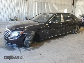 2016 Mercedes-Benz S z VIN WDDUX7GB5GA157644, wystawiony jako Copart lot #68069584 z przebiegiem 38 014 mil mil oraz Nie do naprawy • Non repairable. Historia ofert i sprzedaży dostępna na DreamBid. Obrazek 1.