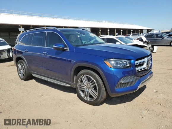 2020 Mercedes-Benz GLS with VIN 4JGFF5KE2LA165749, listed as a Copart auction lot 68276543 with 35,058 mi miles. Bid and sale history available at carsss.com. Image 4.