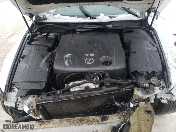 2007 Lexus IS 250 with VIN JTHCK262272011350, listed as a Copart auction lot 86956974 with 143,802 mi miles and Salvage Title. Bid and sale history available at carsss.com. Image 12.