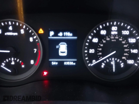 2019 Hyundai Tucson Ultimate with VIN KM8J3CAL9KU990451, listed as a IAAI auction lot 41546822 with 83,536 mi miles. Bid and sale history available at carsss.com. Image 7.
