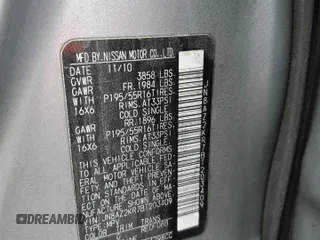 2011 Nissan Cube S z VIN JN8AZ2KR7BT203409, wystawiony jako Copart lot #57001145 z przebiegiem 127 446 mil mil oraz Tytuł czysty. Historia ofert i sprzedaży dostępna na DreamBid. Obrazek 13.