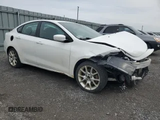 2013 Dodge Dart Rallye with VIN 1C3CDFBAXDD291331, listed as a Copart auction lot 53439395 with 282,305 mi miles and Salvage Title. Bid and sale history available at carsss.com. Image 4.
