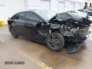 2020 Kia Forte GT-Line with VIN 3KPF34ADXLE165818, listed as a IAAI auction lot 41753657 with 58,079 mi miles. Bid and sale history available at carsss.com. Image 1.