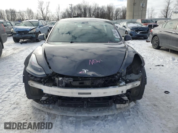 2023 Tesla Model 3 with VIN 5YJ3E1EA7PF417200, listed as a Copart auction lot 46475995 with 85,873 mi miles and Salvage Title. Bid and sale history available at DreamBid. Image 5.