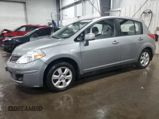 2008 Nissan Versa 1.8 S with VIN 3N1BC13E98L418314, listed as a Copart auction lot 87927385 with 237,831 mi miles and Salvage Title. Bid and sale history available at carsss.com. Image 1.