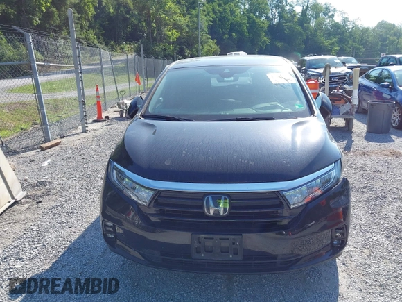 2021 Honda Odyssey Touring with VIN 5FNRL6H84MB027396, listed as a IAAI auction lot 42616650 with 67,207 mi miles and . Bid and sale history available at DreamBid. Image 12.