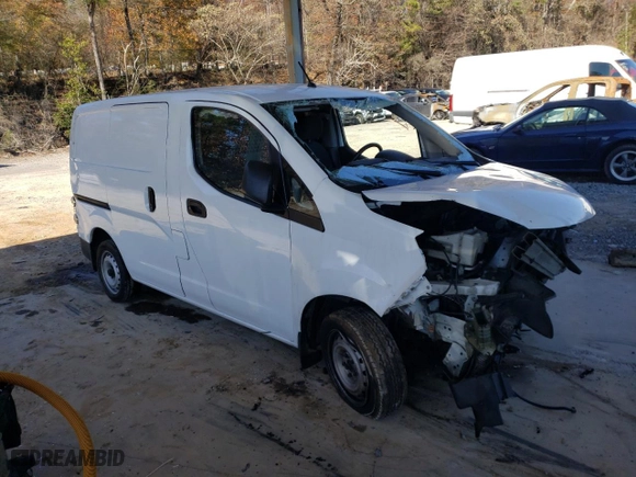 2016 Nissan NV200 S with VIN 3N6CM0KN2GK692367, listed as a Copart auction lot 48136205 with 166995 miles and Salvage Title. Bid and sale history available at carsss.com. Image 4.