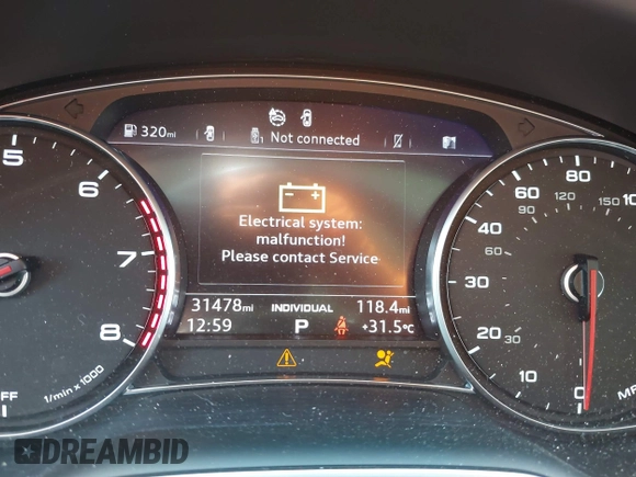 2017 Audi Q7 Premium Plus with VIN WA1LAAF76HD017887, listed as a IAAI auction lot 42426902 with 31,478 mi miles and . Bid and sale history available at DreamBid. Image 16.