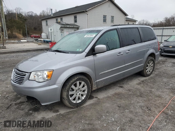 2015 Chrysler Town & Country Touring with VIN 2C4RC1BG4FR618919, listed as a Copart auction lot 48545904 with 93,308 mi miles and Salvage Title. Bid and sale history available at DreamBid. Image 1.