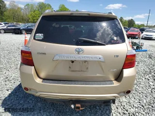 2008 Toyota Highlander Limited with VIN JTEES42A082079968, listed as a Copart auction lot 52254905 with 168,559 mi miles and Clean Title. Bid and sale history available at carsss.com. Image 6.