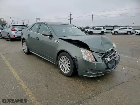 2011 Cadillac CTS Sedan with VIN 1G6DA5EY2B0144181, listed as a Copart auction lot 44016525 with 117,666 mi miles and Salvage Title. Bid and sale history available at carsss.com. Image 10.