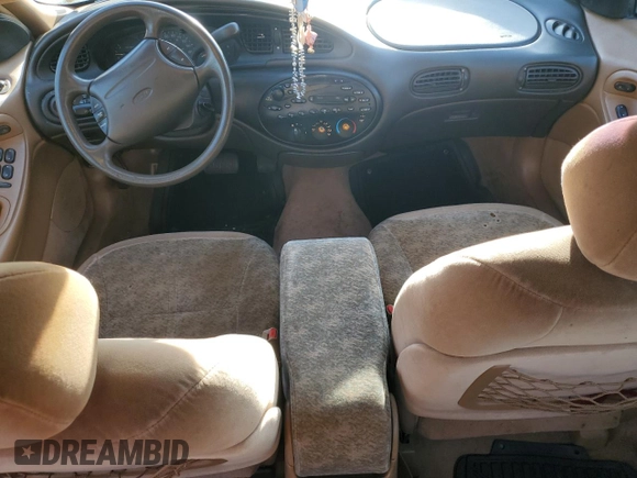 1996 Ford Taurus GL with VIN 1FALP52U1TA126586, listed as a Copart auction lot 46276755 with 125,786 mi miles and Salvage Title. Bid and sale history available at carsss.com. Image 8.