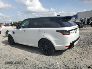 2021 Land Rover Range Rover Sport HST z VIN SALWS2RU4MA755425, wystawiony jako Copart lot #59090315 z przebiegiem 50 234 mil mil oraz Nie do naprawy • Non repairable. Historia ofert i sprzedaży dostępna na DreamBid. Obrazek 2.