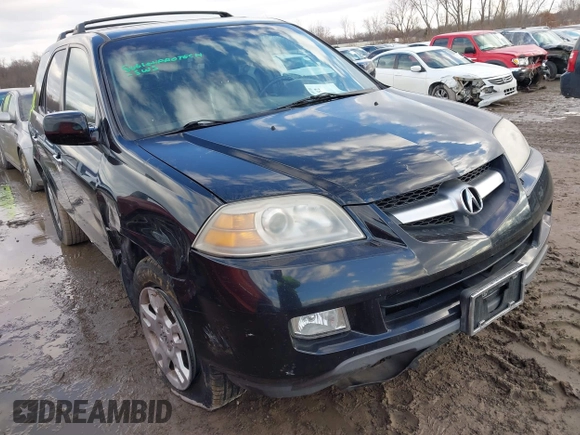 2004 Acura MDX Touring Pkg w/Navigation with VIN 2HNYD18864H519475, listed as a IAAI auction lot 41450182 with 203,389 mi miles. Bid and sale history available at carsss.com. Image 1.