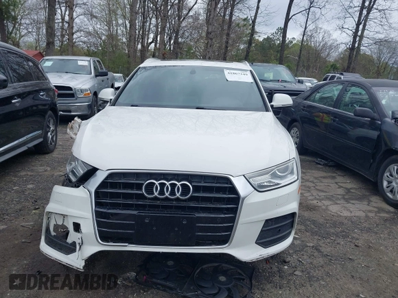 2017 Audi Q3 Premium z VIN WA1BCCFS2HR009908, wystawiony jako IAAI lot #41867249 z przebiegiem 116 804 mil mil oraz . Historia ofert i sprzedaży dostępna na DreamBid. Obrazek 11.