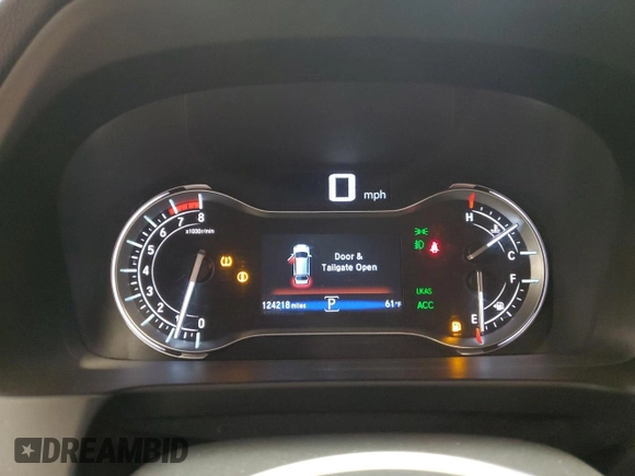 2017 Honda Pilot Elite with VIN 5FNYF6H08HB005758, listed as a Copart auction lot 53655725 with 124,218 mi miles and Salvage Title. Bid and sale history available at DreamBid. Image 9.