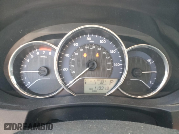 2014 Toyota Corolla L with VIN 2T1BURHE0EC092211, listed as a Copart auction lot 61728065 with 110,919 mi miles and Salvage title. Bid and sale history available at DreamBid. Image 9.