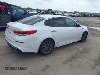 2019 Kia Optima LX with VIN 5XXGT4L32KG337466, listed as a IAAI auction lot 42113128 with 109,409 mi miles and . Bid and sale history available at DreamBid. Image 4.