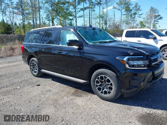 2024 Ford Expedition Max XLT with VIN 1FMJK1H83REA27722, listed as a IAAI auction lot 41826831 with 31,276 mi miles and . Bid and sale history available at DreamBid. Image 1.