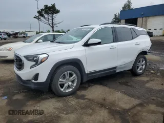 2020 GMC Terrain SLE z VIN 3GKALTEV3LL251799, wystawiony jako Copart lot #56753485 z przebiegiem 44 646 mil mil oraz Tytuł czysty. Historia ofert i sprzedaży dostępna na DreamBid. Obrazek 1.
