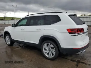 2023 Volkswagen Atlas SE z VIN 1V2KR2CA0PC529535, wystawiony jako Copart lot #55973775 z przebiegiem 23 476 mil mil oraz Czysty tytuł • Clean title. Historia ofert i sprzedaży dostępna na DreamBid. Obrazek 2.