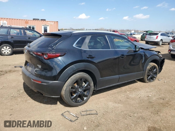 2022 Mazda CX-30 2.5 Turbo with VIN 3MVDMBAY1NM419435, listed as a Copart auction lot 50644675 with Not Provided miles and Salvage Title. Bid and sale history available at DreamBid. Image 3.