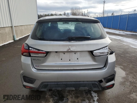 2020 Mitsubishi Outlander Sport ES with VIN JA4AH3AU8LU602684, listed as a Copart auction lot 88393425 with 58,942 mi miles and Salvage title. Bid and sale history available at DreamBid. Image 6.