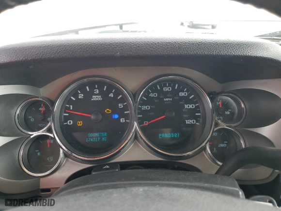 2007 Chevrolet Silverado 1500 LT w/1LT with VIN 3GCEK13M37G515987, listed as a Copart auction lot 45538835 with 174,317 mi miles and Salvage Title. Bid and sale history available at carsss.com. Image 9.